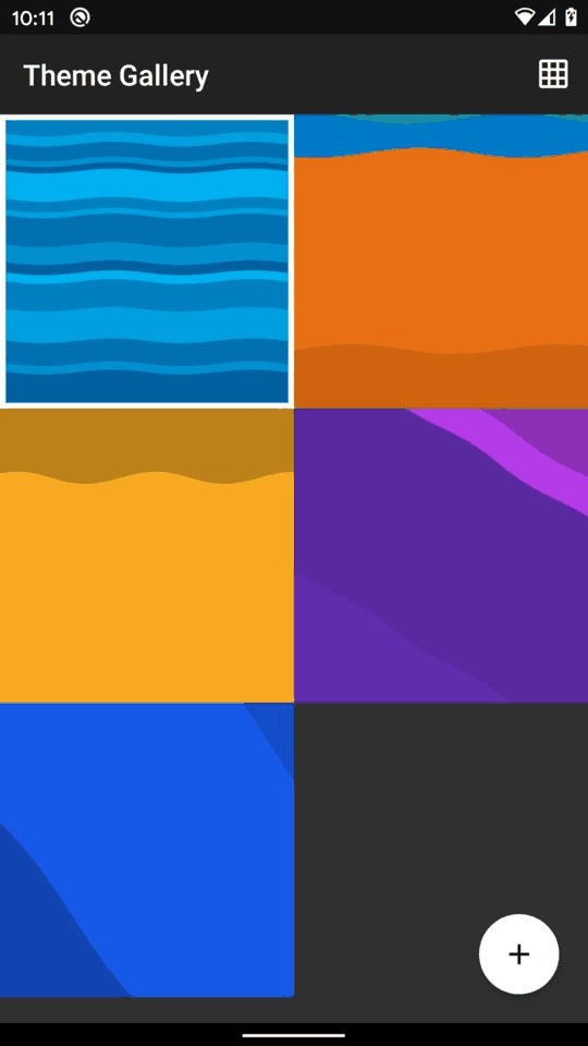 Wave Lines Live Wallpaper screenshot