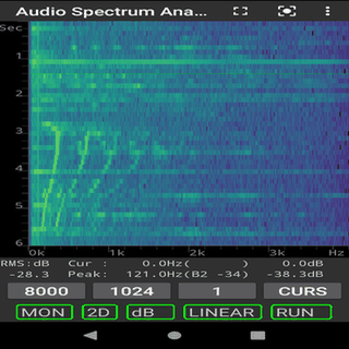 Audio Spectrum Analyzer screenshot