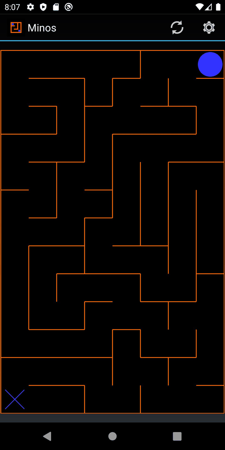 Minos screenshot