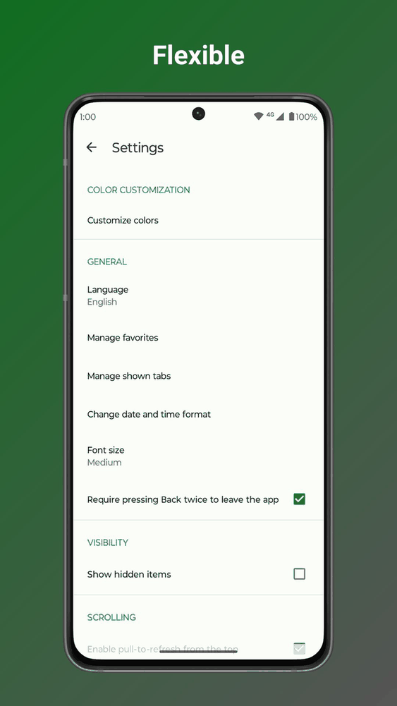 Fossify File Manager screenshot