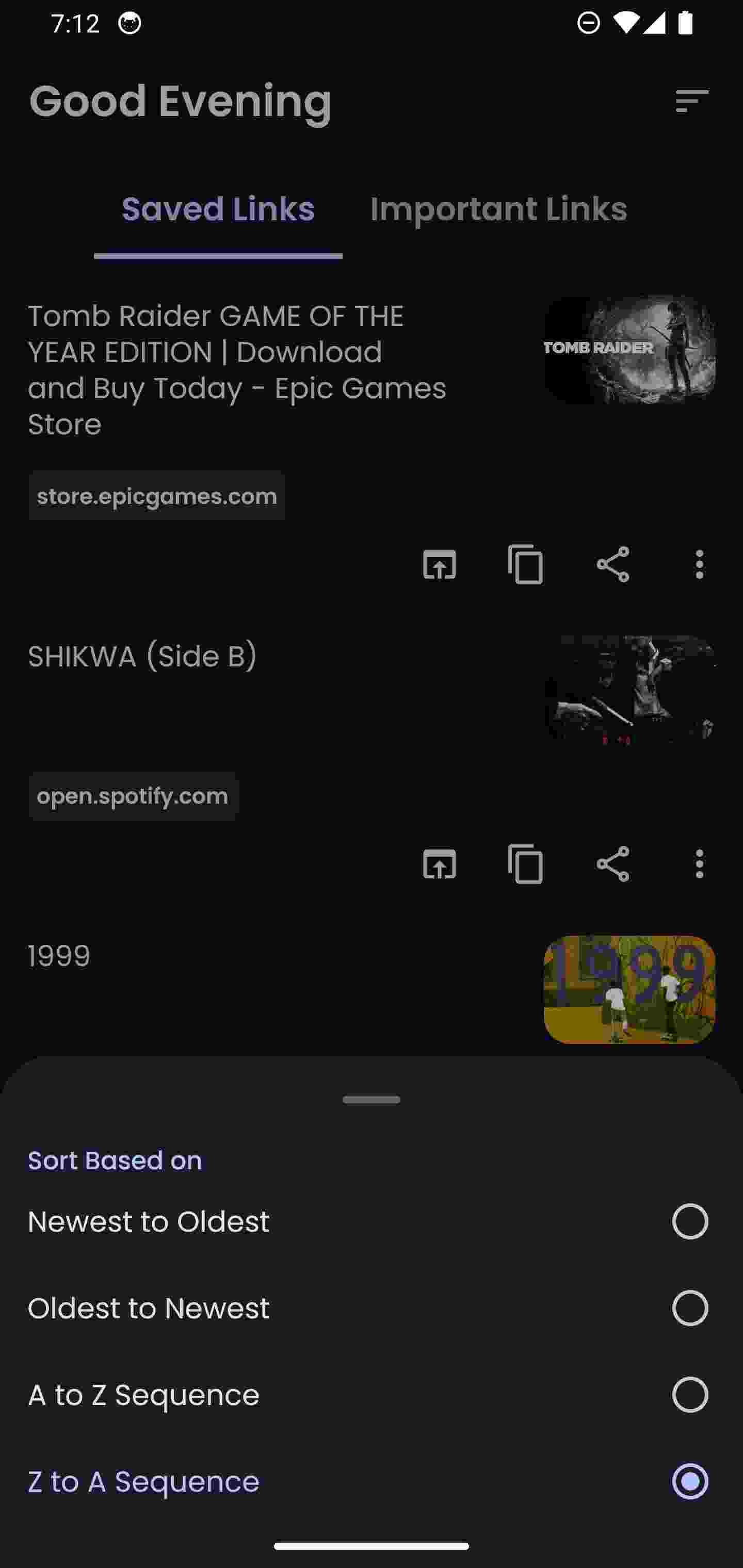 Linkora screenshot