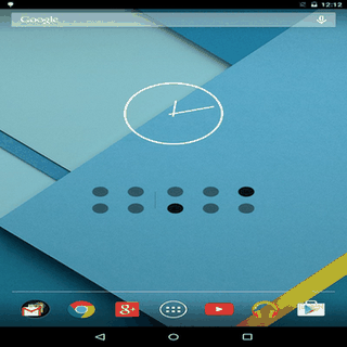 10-bit Clock Widget screenshot