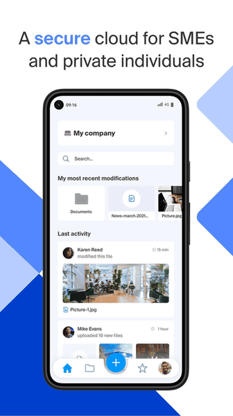 Infomaniak kDrive screenshot