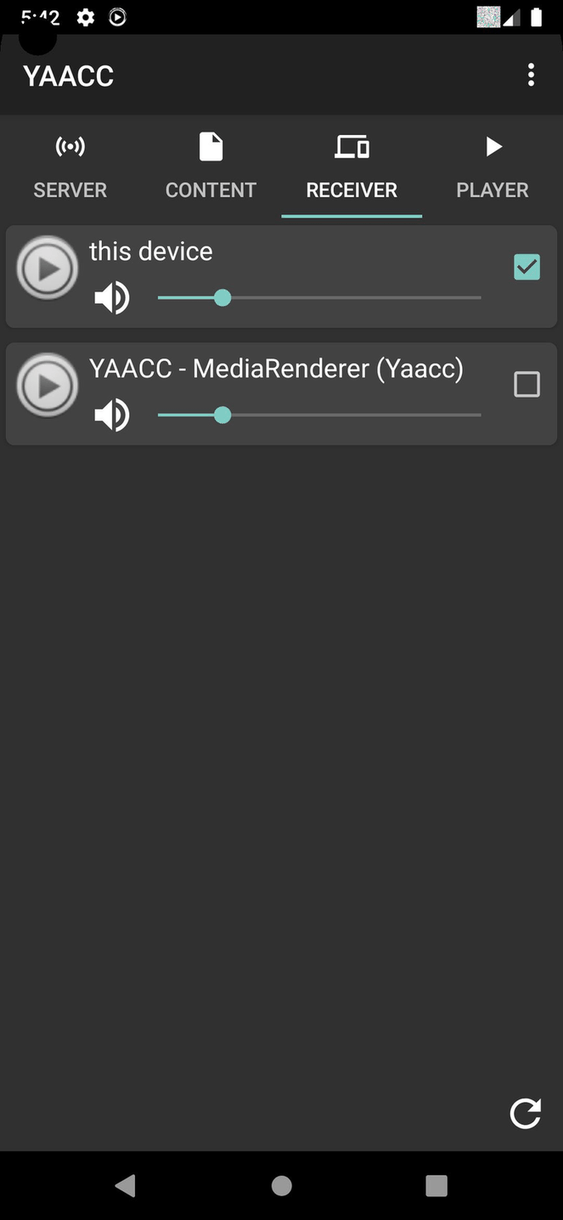 YAACC screenshot