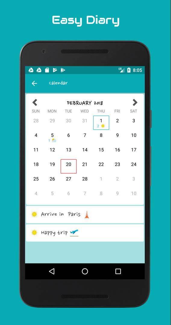 Easy Diary screenshot