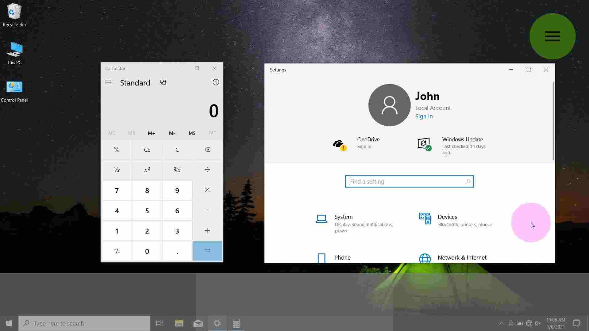 MultiVNC screenshot