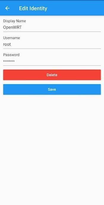 OpenWrt Manager screenshot