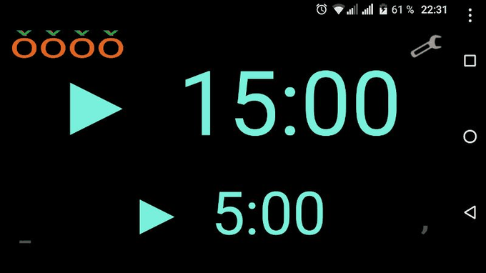 Minidoro screenshot