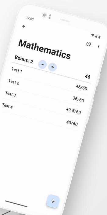 Graded screenshot