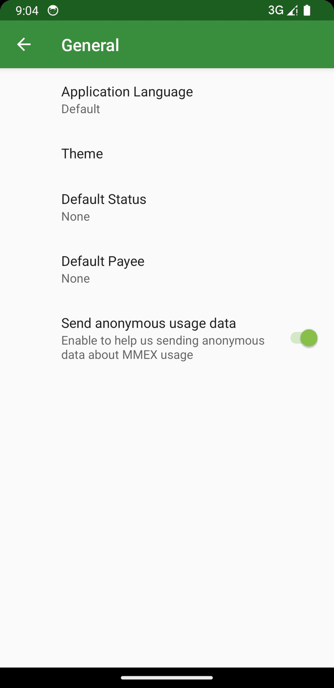 Money Manager Ex screenshot