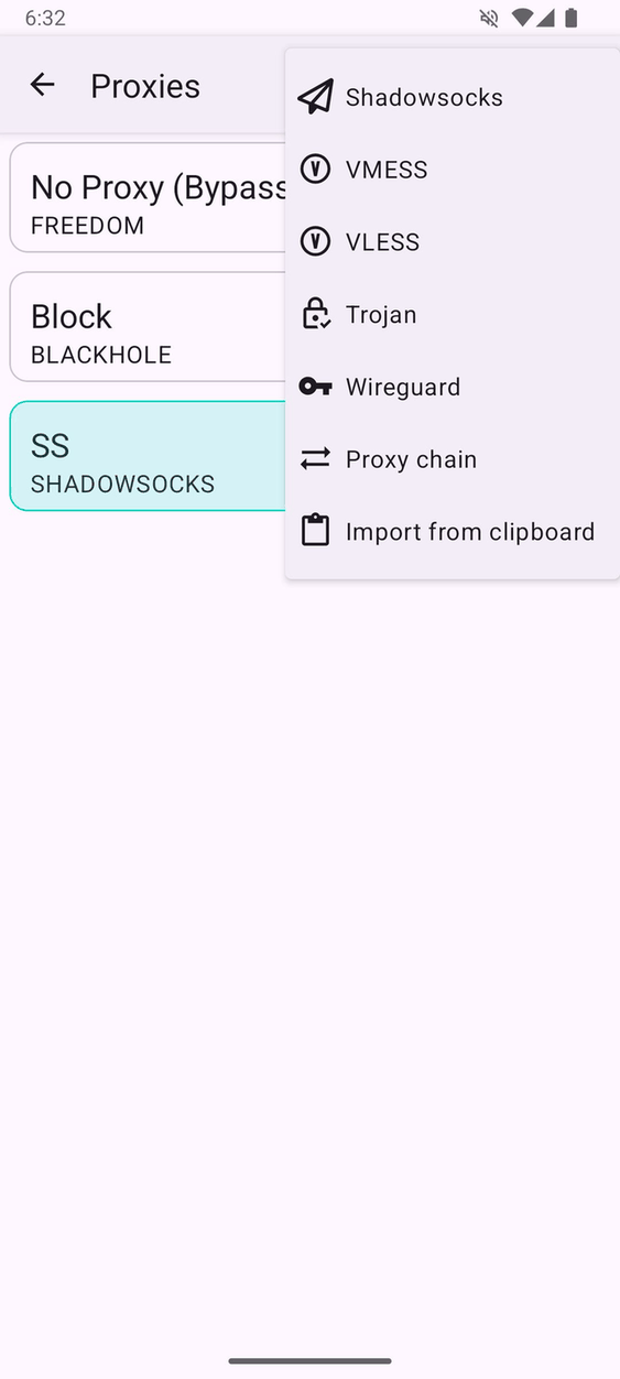 XiVPN screenshot