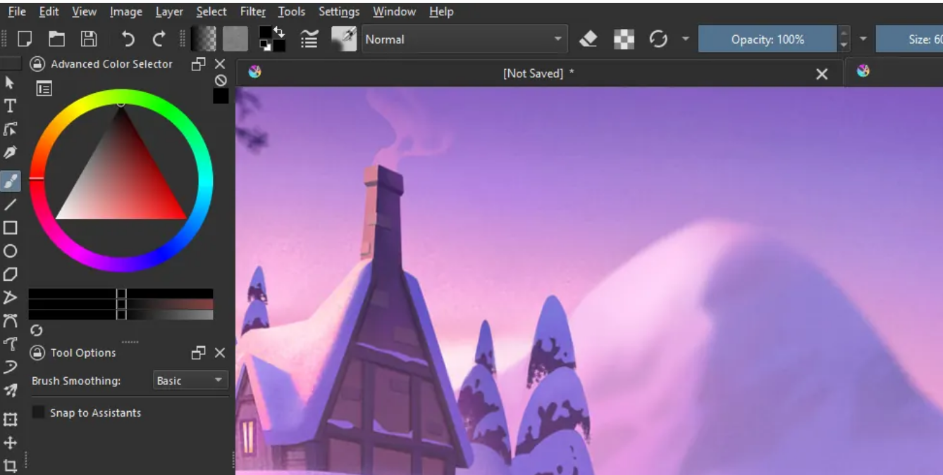 Krita screenshot