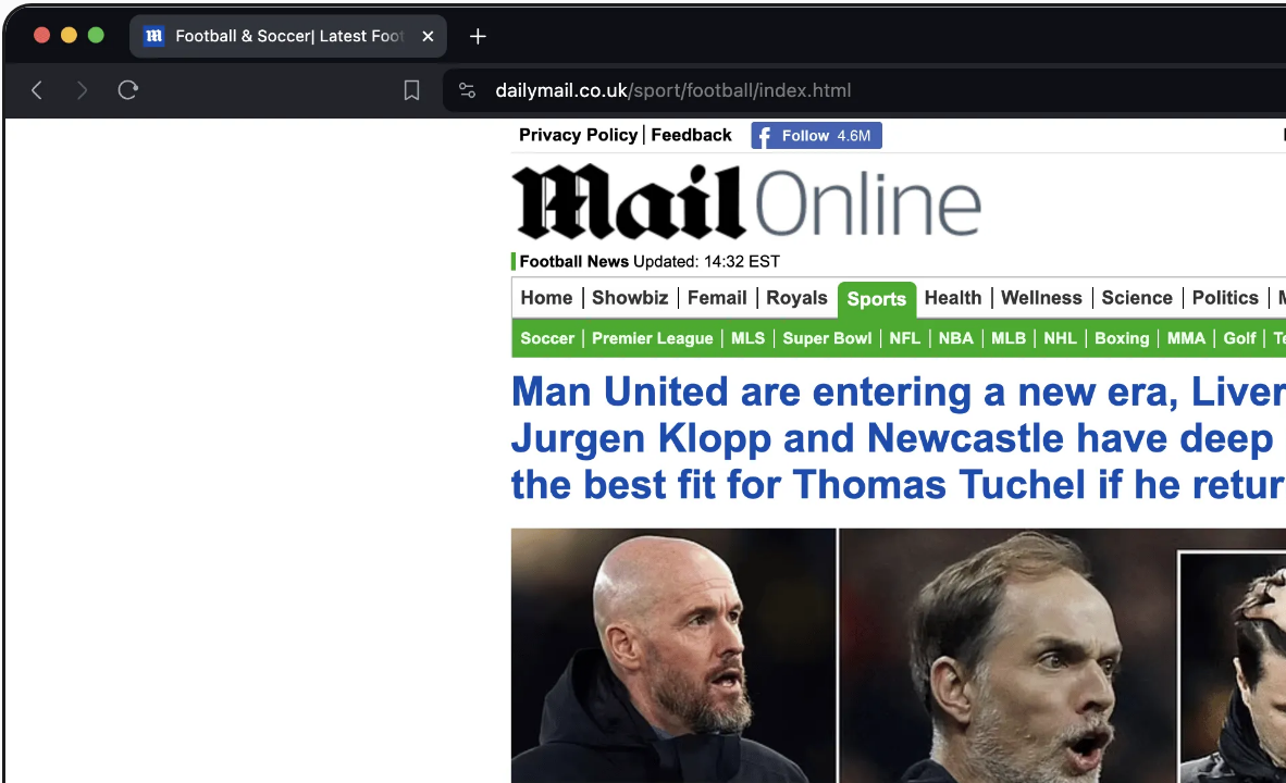 Brave Browser screenshot