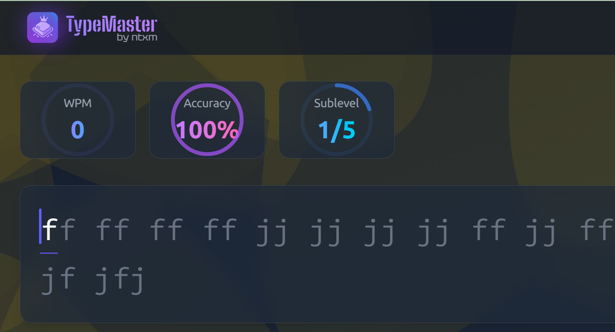 TypeMaster screenshot