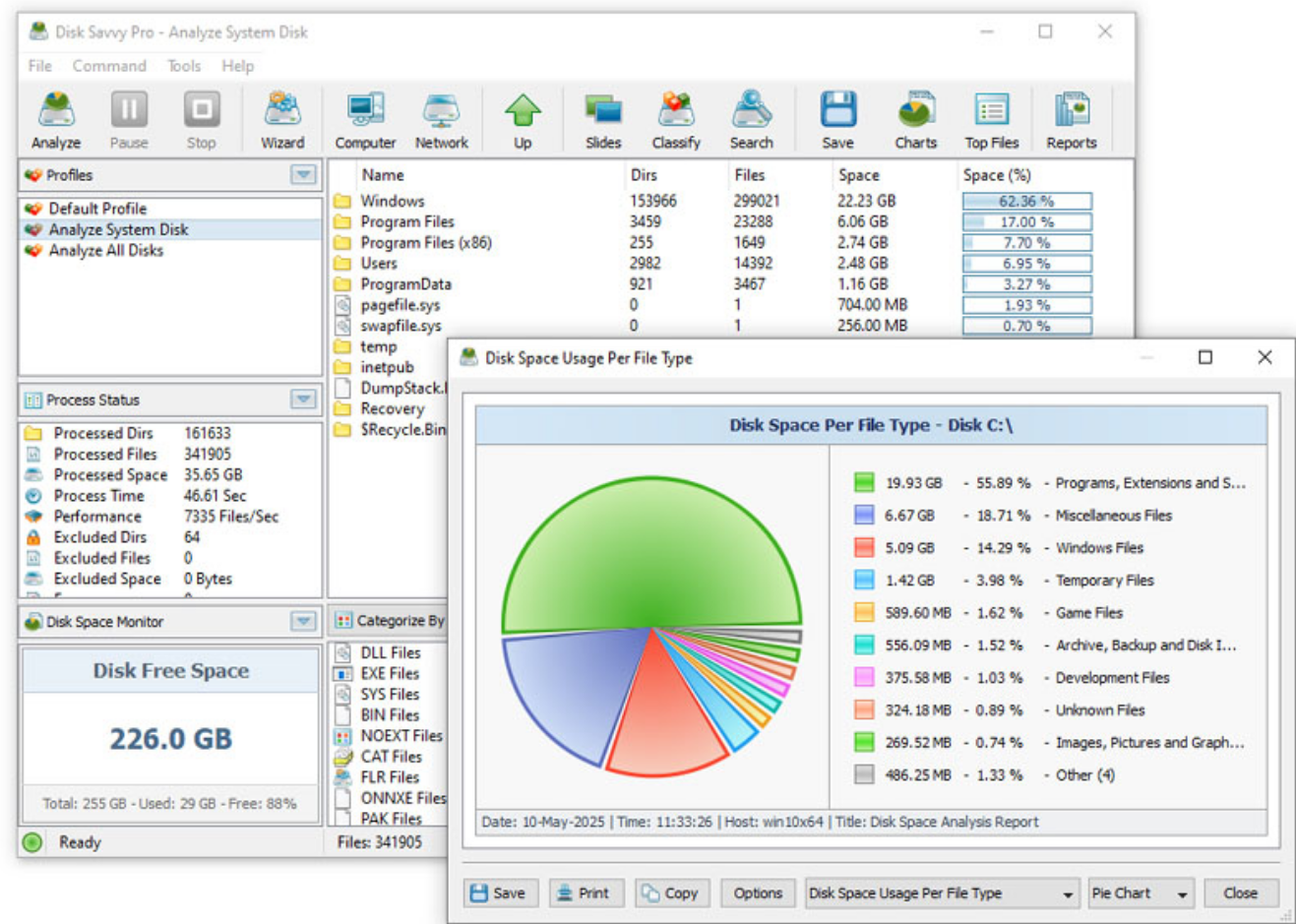 Disk Savvy screenshot