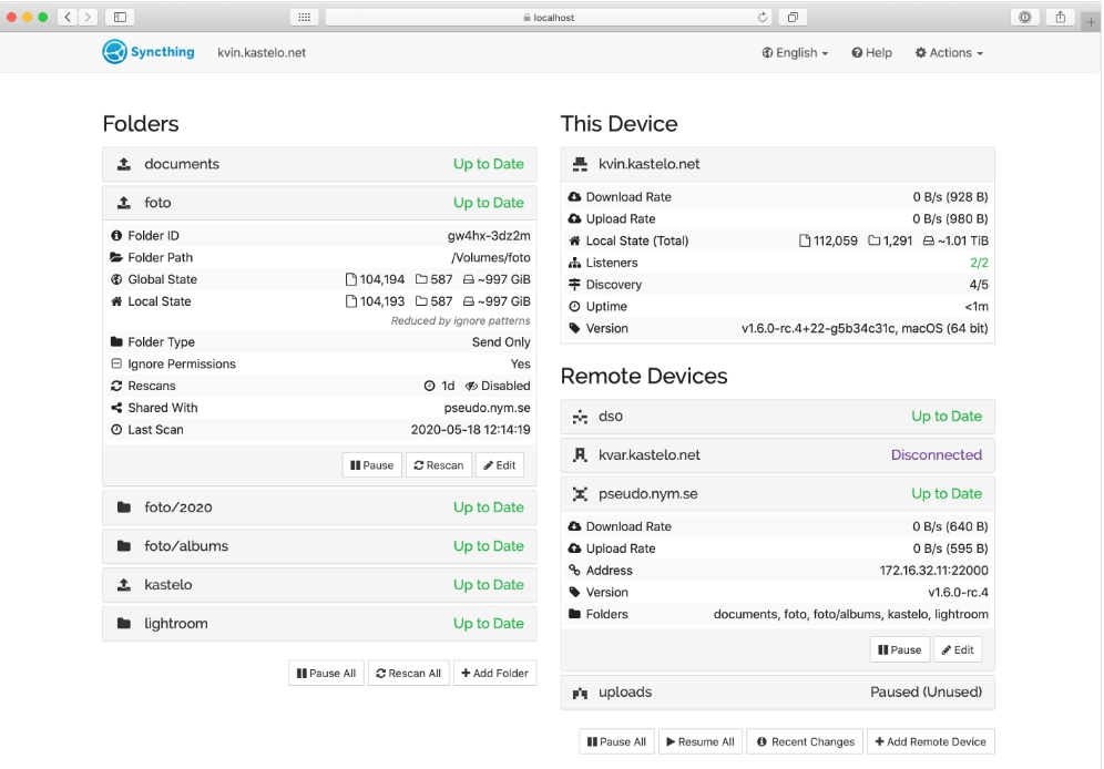 PrivateSync screenshot