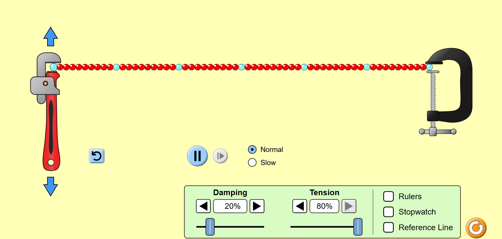 Wave on a String screenshot