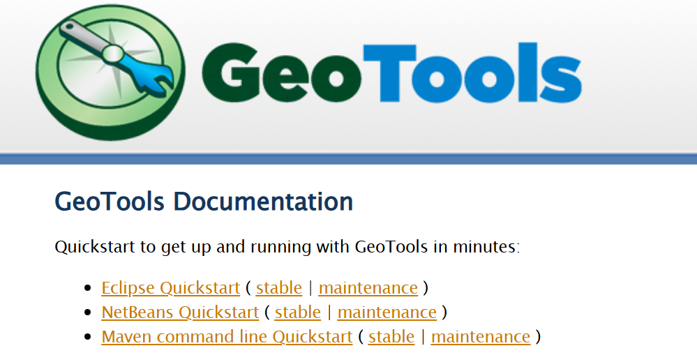 GeoTools screenshot