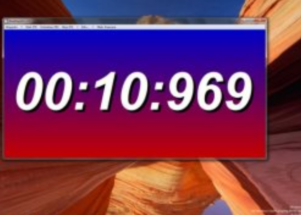MilliSecond Master Timer screenshot