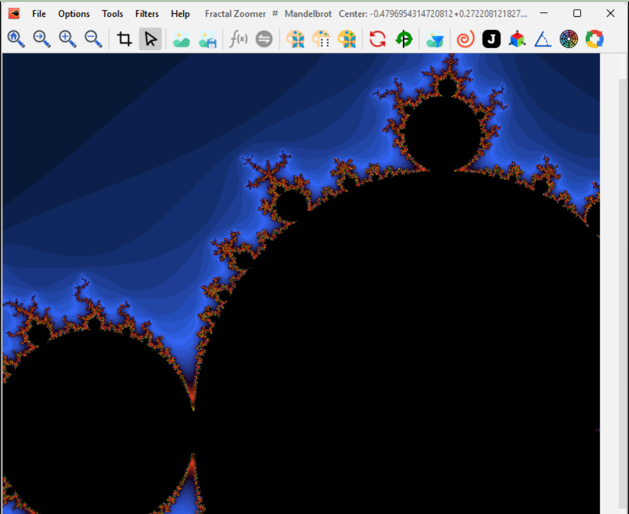 Fractal Zoomer screenshot