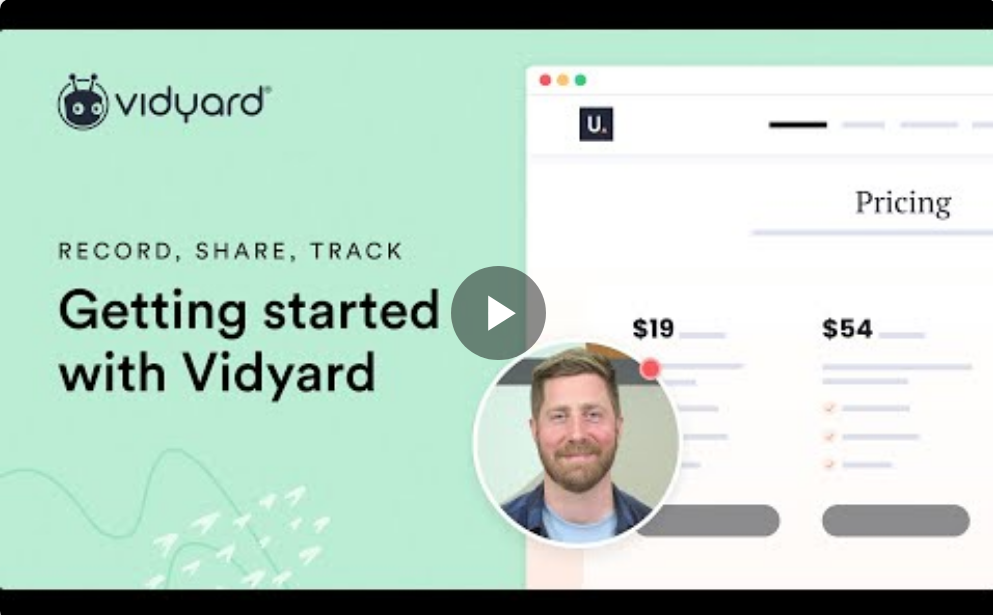 Vidyard screenshot