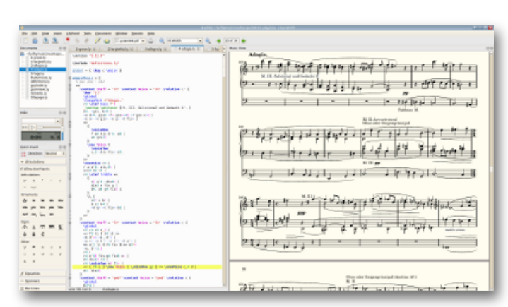 Frescobaldi screenshot