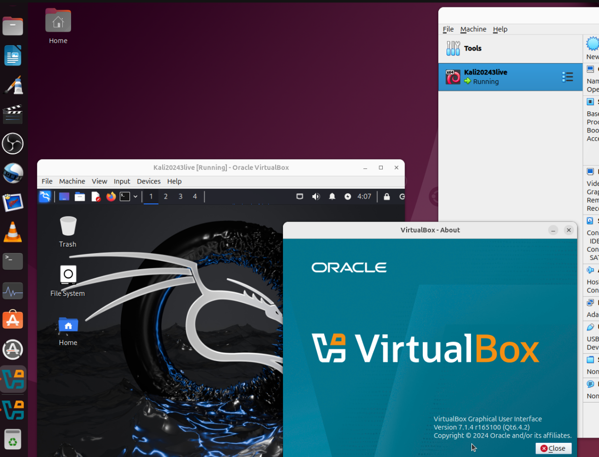 MultiOS Workstation screenshot