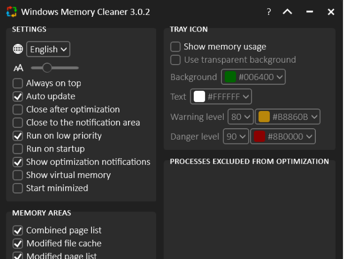 System Memory Tuner screenshot