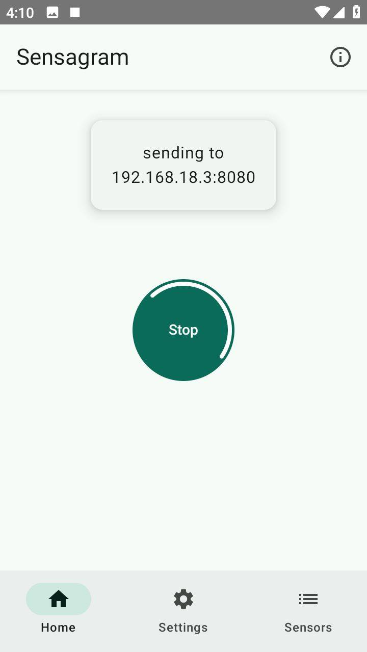 Sensa Gram screenshot