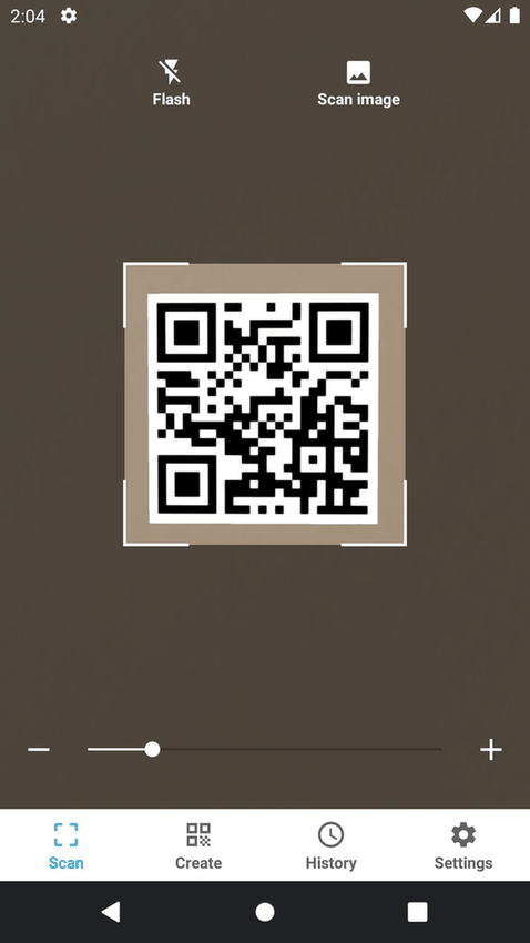 QR Barcode Scanner screenshot