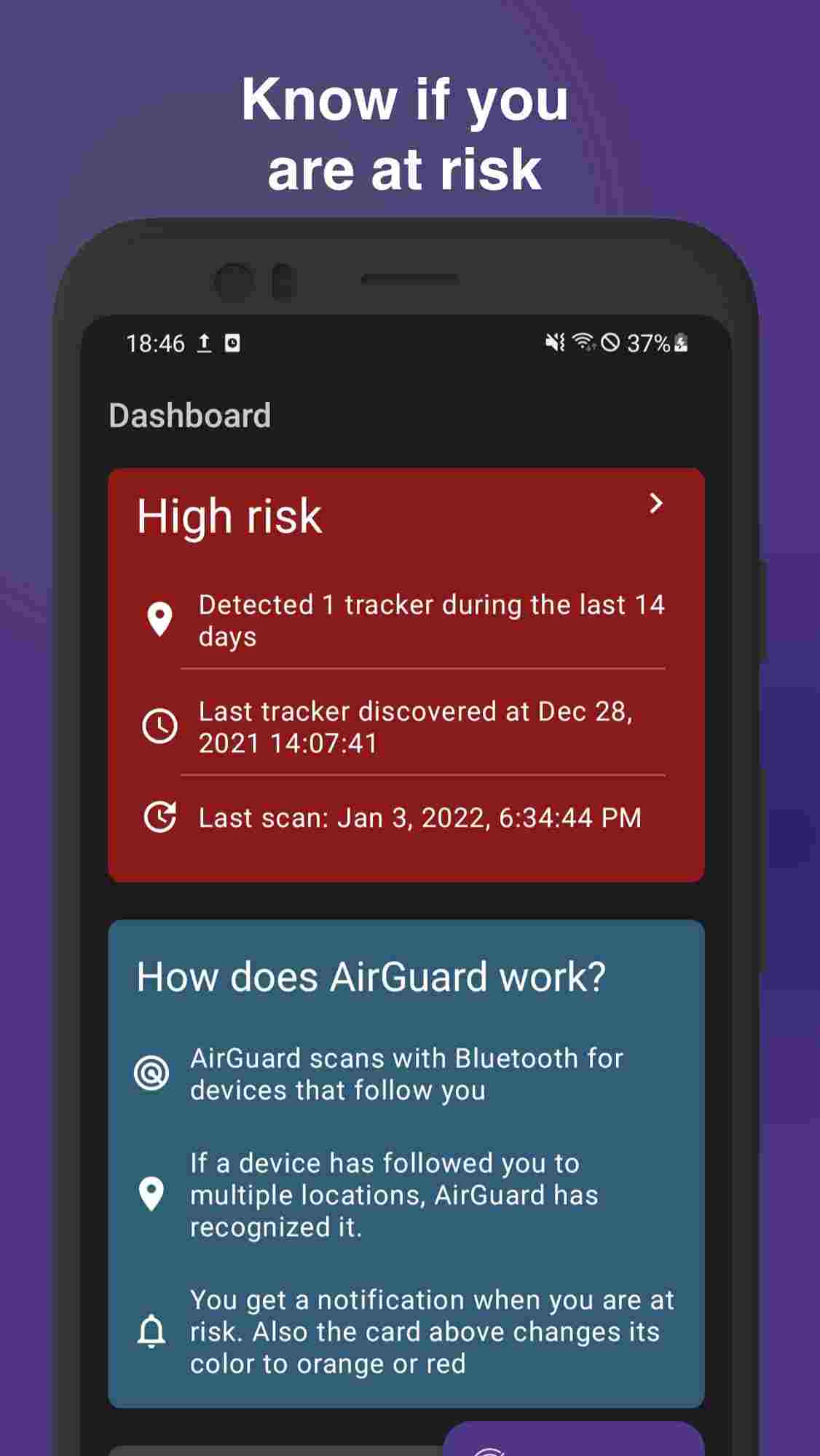 AirGuard screenshot