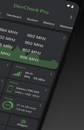 DevCheck screenshot