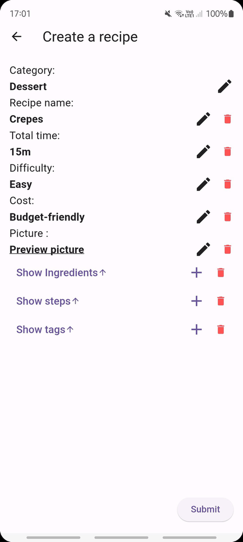 Cooky screenshot