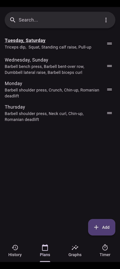 Flexify screenshot