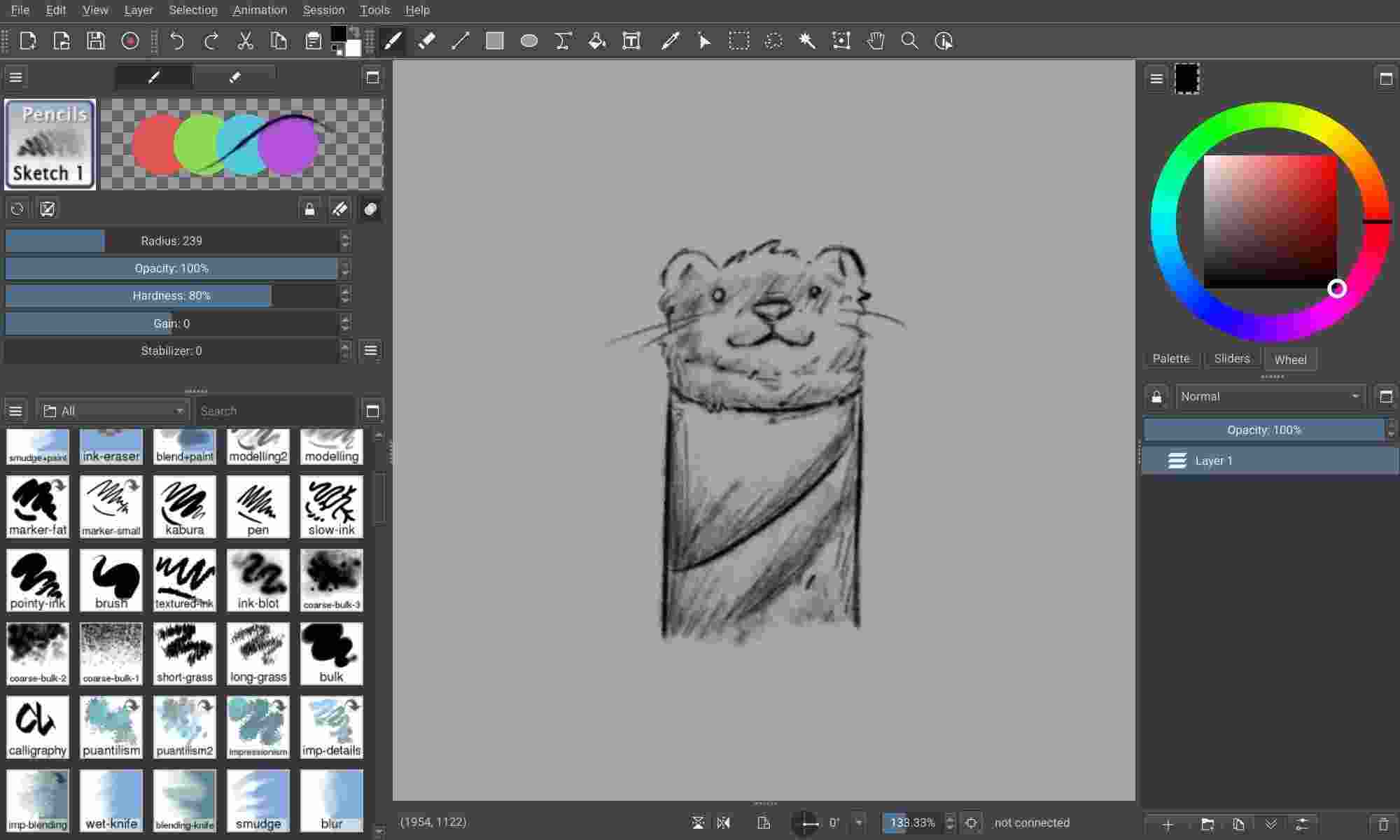 Drawpile screenshot