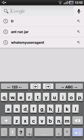 Turkish for AnySoftKeyboard screenshot