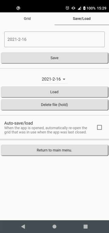 Puzzle Grid screenshot