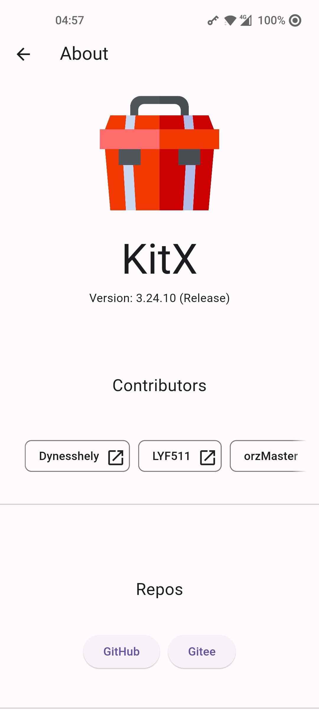 ﻿KitX Mobile screenshot