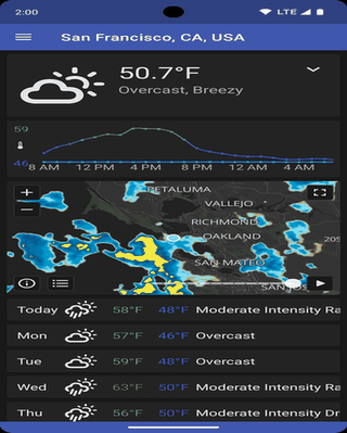 QuickWeather screenshot