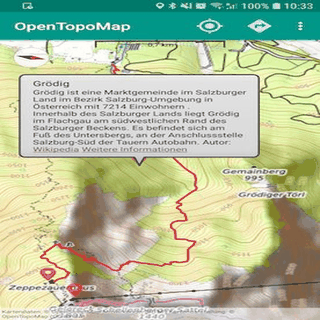 OpenTopoMap Viewer screenshot