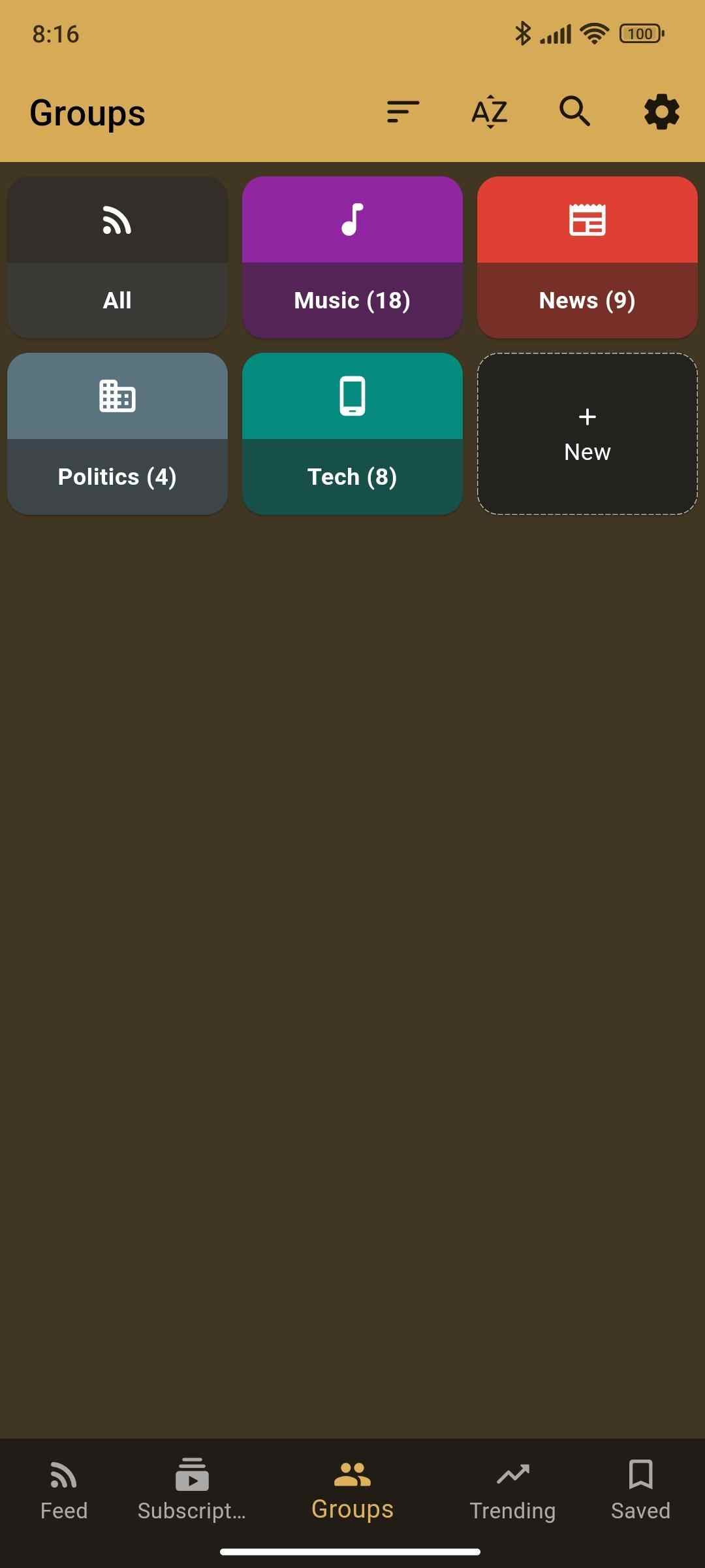 Squawker screenshot