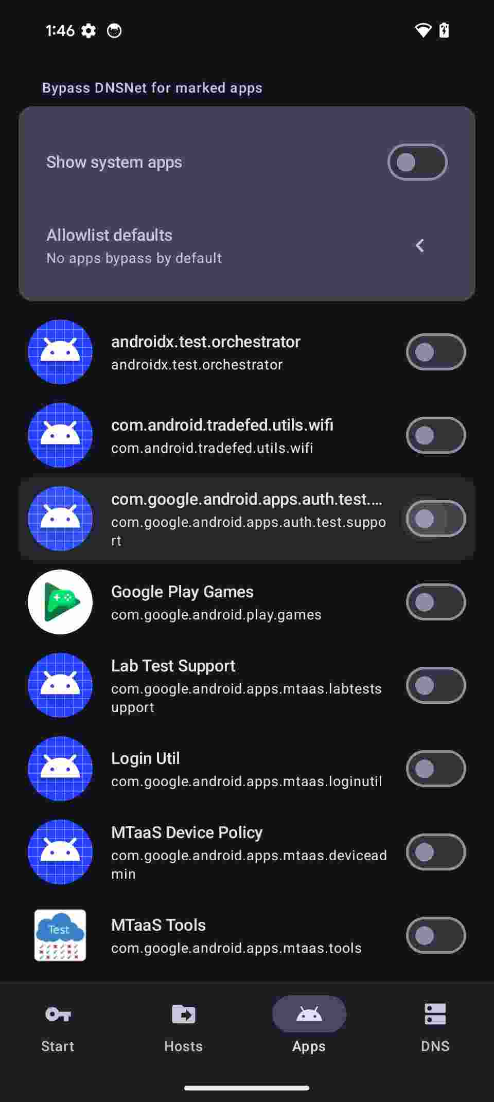 DNSNet screenshot