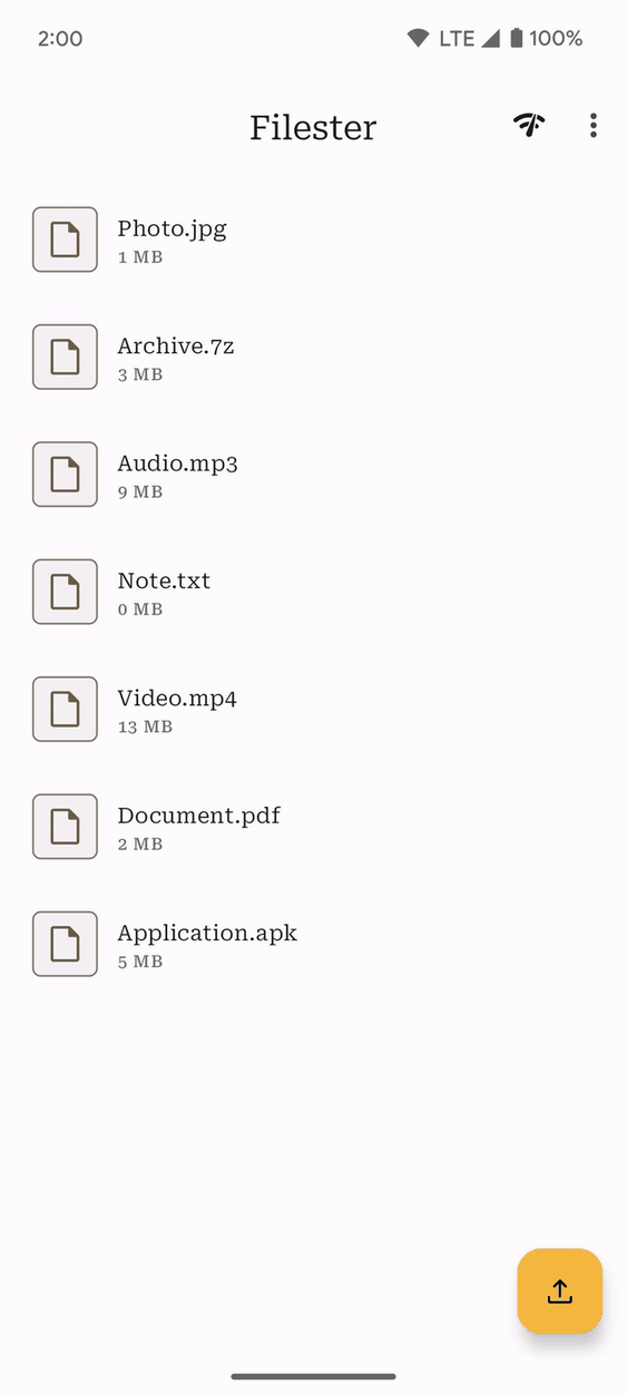Filester screenshot