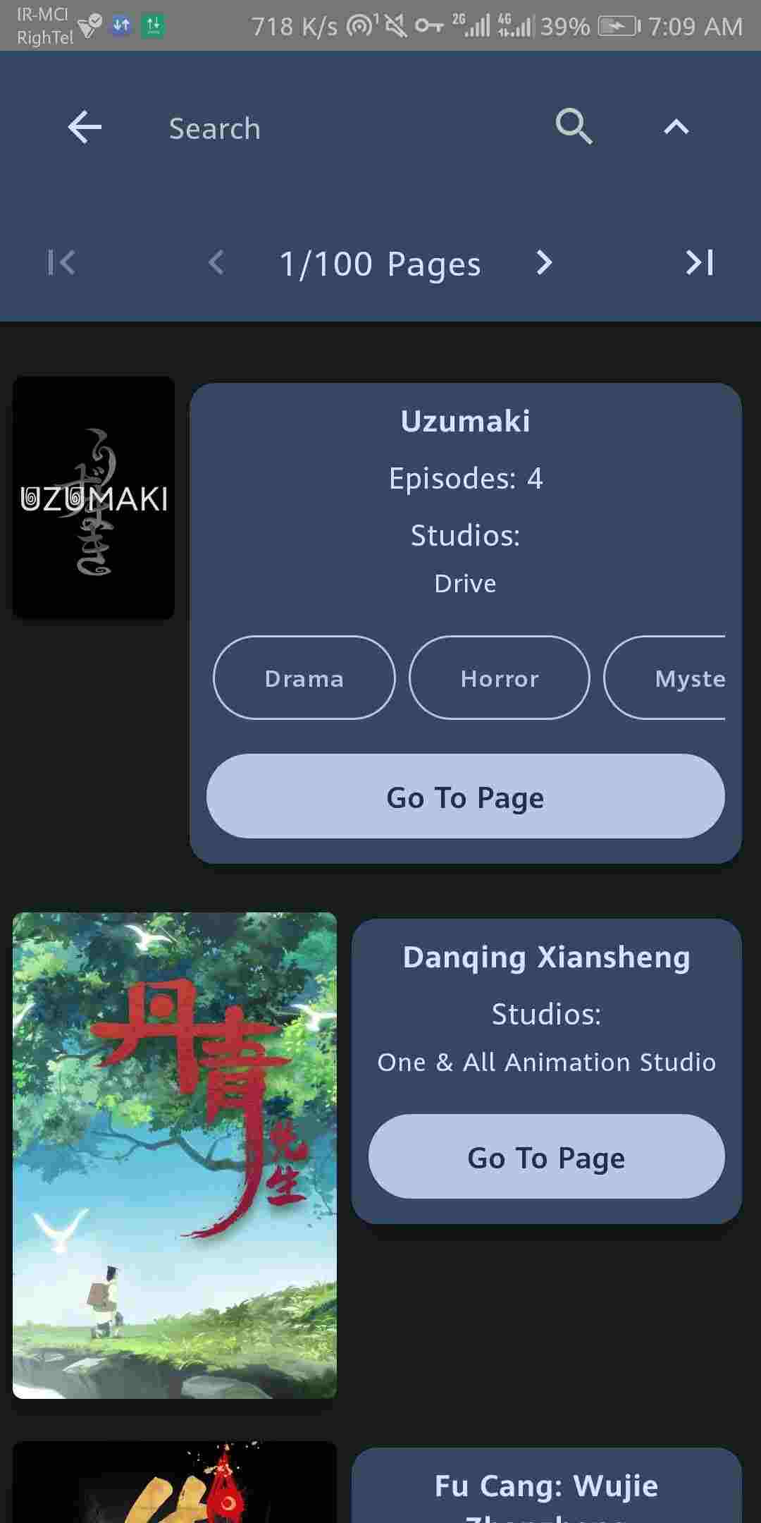 WikiAnime screenshot