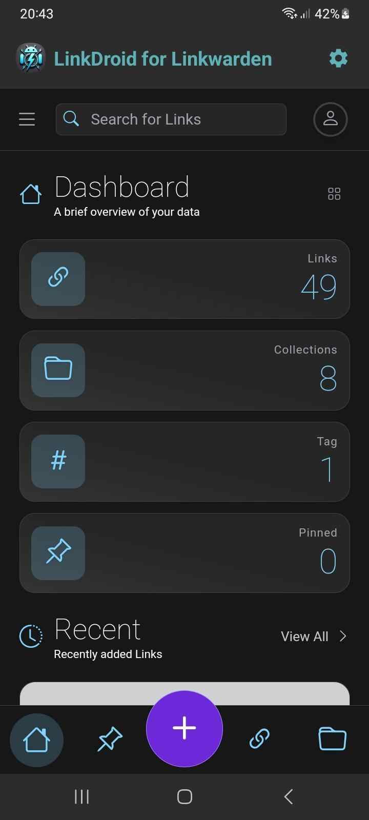 LinkDroid for Linkwarden screenshot