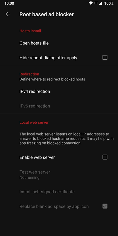 AdAway screenshot
