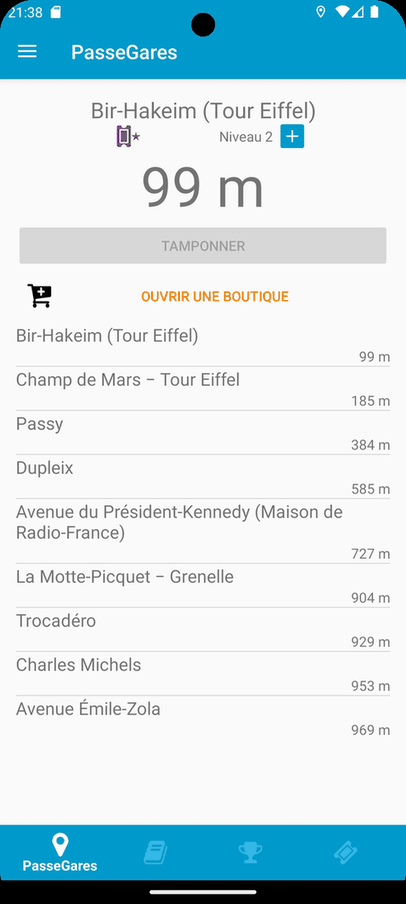 RailTrip screenshot