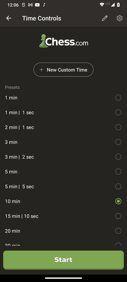 Chess Clock screenshot
