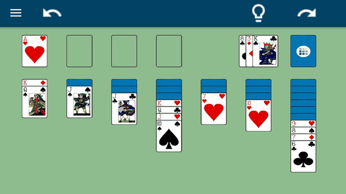 Solitaire screenshot