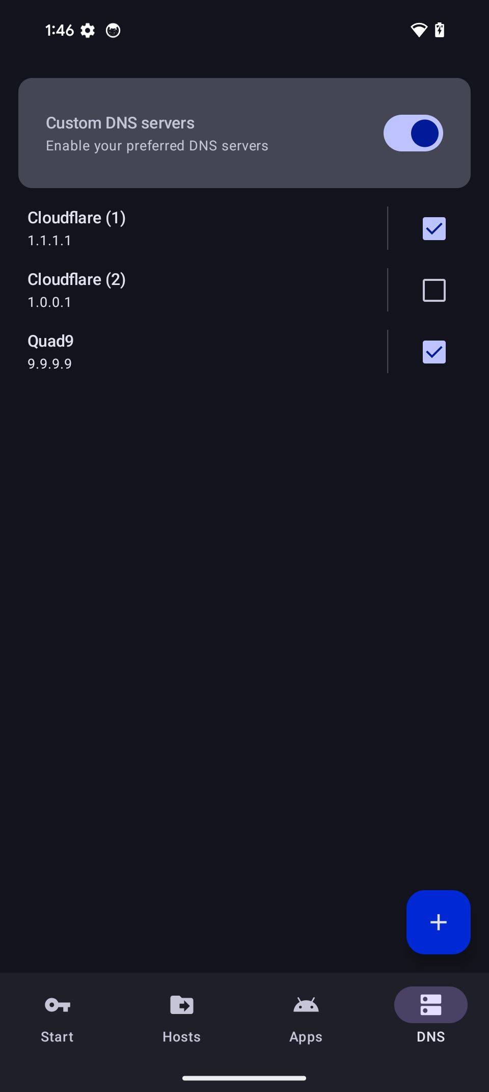 DNSNet screenshot